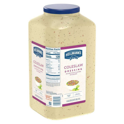 Hellmann's Coleslaw Salad Dressing Jug, 1 gallon-- 4 per case