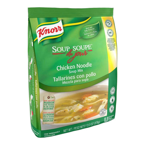 Knorr Professional Soup du Jour Chicken Noodle Soup Mix, 13.3 ounce -- 4 per case