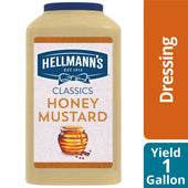 Hellmann's Classics Honey Mustard Salad Dressing Jug, 1 gallon -- 4 per case