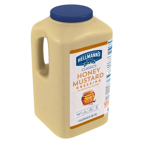 Hellmann's Classics Honey Mustard Salad Dressing Jug, 1 gallon -- 4 per case