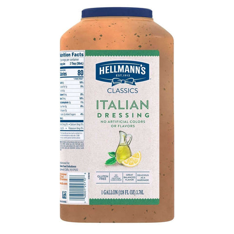Hellmann's Classics Italian Salad Dressing Jug, 1 gallon -- 4 per case