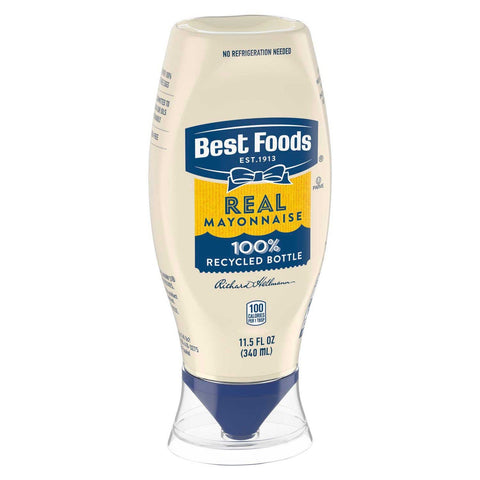 Best Foods Real Mayonnaise Squeeze Bottle, 11.5 Ounce -- 12 per case