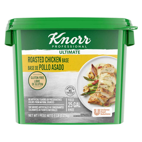 Knorr Professional Ultimate Roasted Chicken Stock Base, 5 Pound -- 4 per case