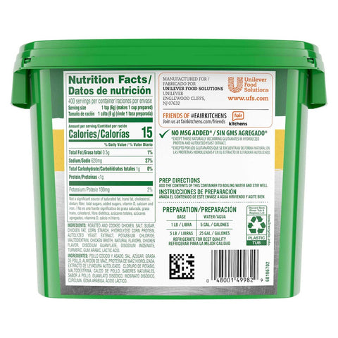 Knorr Professional Ultimate Roasted Chicken Stock Base, 5 Pound -- 4 per case
