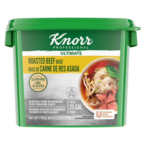 Knorr Professional Ultimate Roasted Beef Stock Base, 5 Pound -- 4 per case