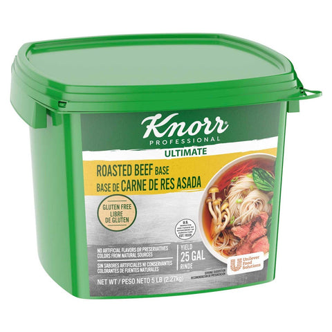 Knorr Professional Ultimate Roasted Beef Stock Base, 5 Pound -- 4 per case