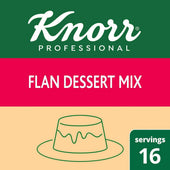 Knorr Professional Creme Caramel Flan Dessert Mix, 8 ounce -- 6 per case