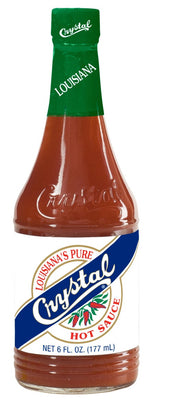 Crystal Sauce Firey Hotter, 6 Ounce -- 24 Case