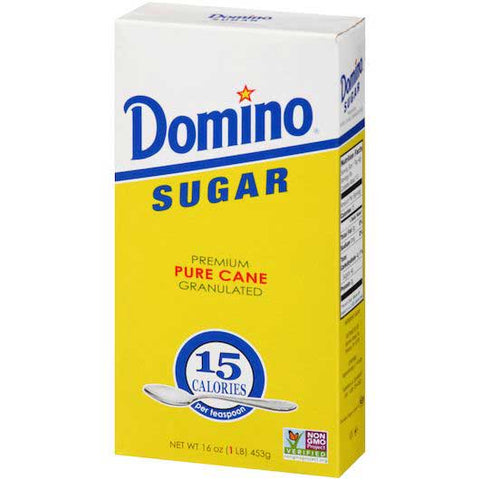 Domino Granulated Sugar, 1 Pound -- 24 per case