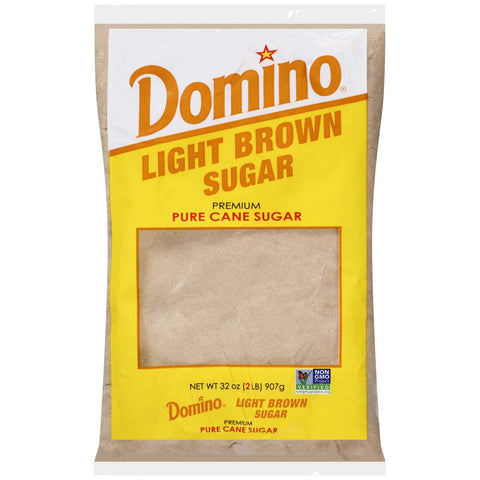 Domino Light Brown Sugar, 2 Pound -- 12 per case
