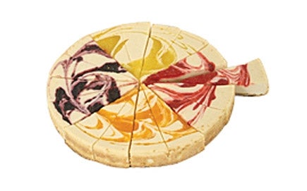 Rich Jon Donaire Fruit Stand - Wheel Cream Style Cheese Cake, 40 Ounce -- 6 per case.