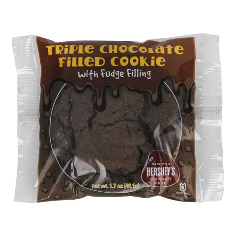 Richs Whole Grain Triple Chocolate Filled Cookie, 1.7 Ounce -- 120 per case.