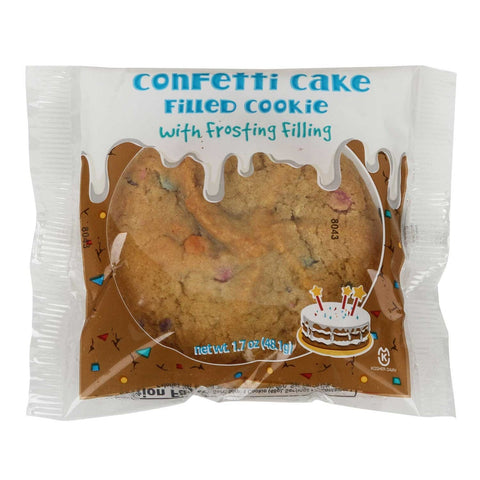 Richs Confetti Cake Cookie Filled with Icing, 1.7 Ounce -- 120 per case.