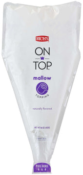 Richs On Top Mallow Natural Flavor Topping, 16 Ounce -- 6 per case