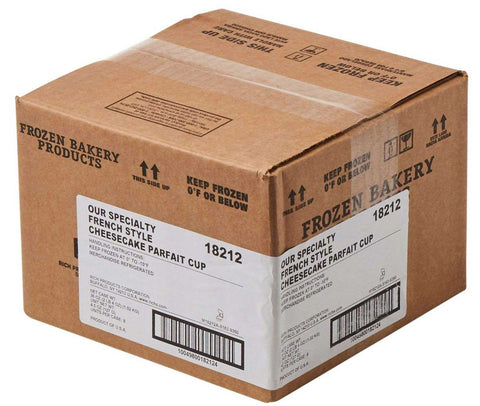 Our Specialty French Style Cheesecake Parfait Cup, 0.281 Pound -- 8 per case