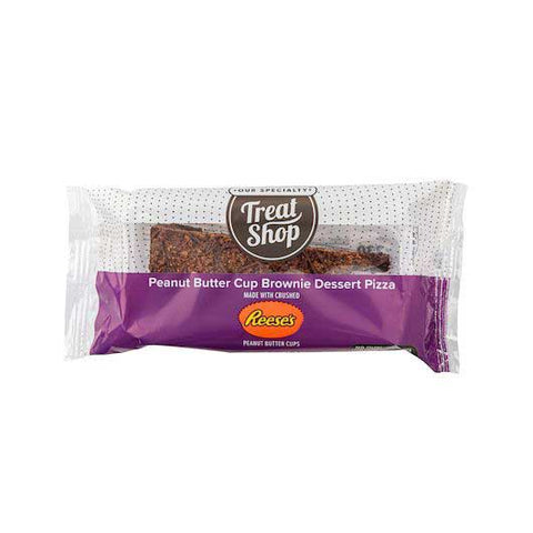 Our Specialty Treat Shoppe Peanut Butter Cup Brownie Dessert Pizza, 0.125 Pound -- 48 per case