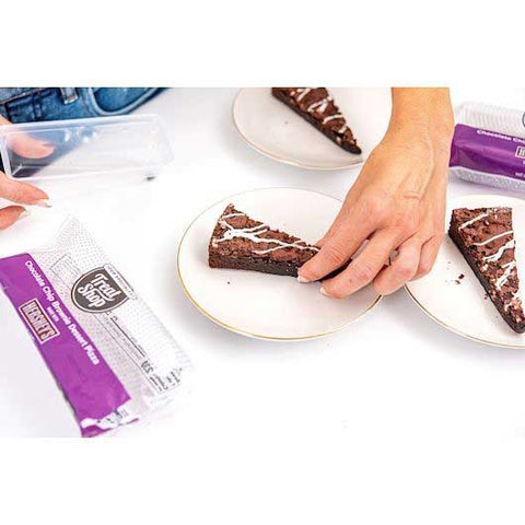 Our Specialty Treat Shoppe Chocolate Chip Brownie Dessert Pizza, 0.125 Pound -- 48 per case