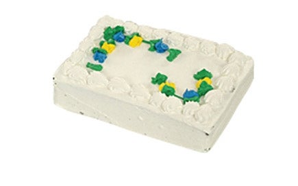 Rich Jon Donaire Chocolate Decorated Ice Cream Cake, 77 Ounce -- 4 per case.