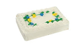 Rich Jon Donaire White Decorated Ice Cream Cake, 77 Ounce -- 4 per case.
