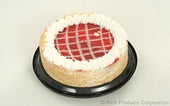 Rich Jon Donaire Strawberry and Creme Ice Cream Cake, 40 Ounce -- 4 per case.