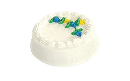 Rich Jon Donaire White Vanilla Ice Cream Cake, 38 Ounce -- 4 per case.
