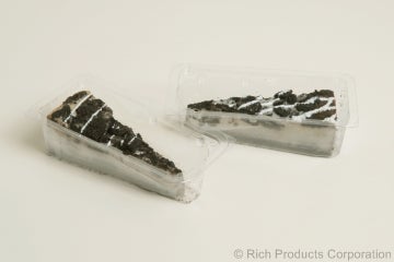 Rich Jon Donaire Oreo Cream Style Cheese Cake, 3.25 Ounce -- 24 per case.