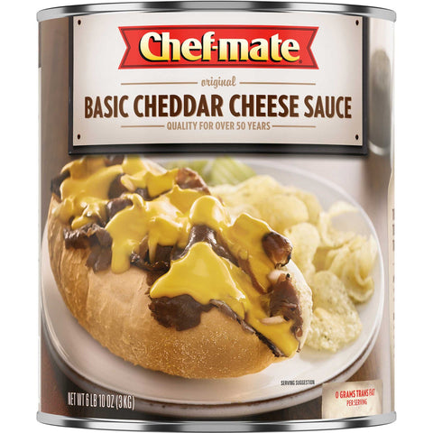Chef Mate Basic Cheddar Sauce 6 Case 96 Ounce