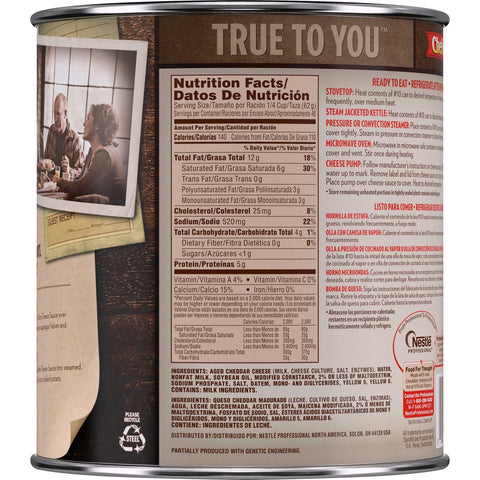 Chef-mate Golden Cheddar Cheese Sauce, 106 Ounce -- 6 per case