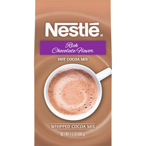 Nestle Regular Hot Chocolate Drink, 1.5 Pound -- 12 per case.