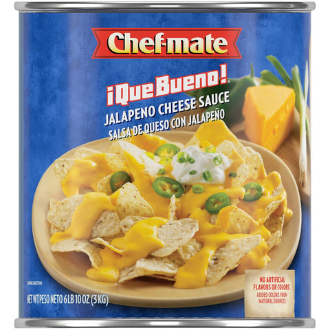 Nestle Chef-Mate Que Bueno Jalapeno Cheese Sauce, 106 Ounce -- 6 per case.