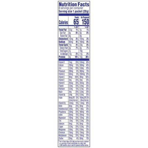 Carnation Breakfast Essentials Light Start Powder Breakfast Drink, 8 packets per box -- 8 boxes per case