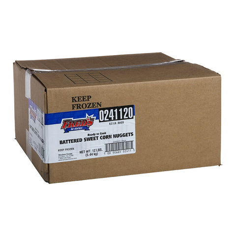 Freds Battered Corn Nuggets, 2 Pound -- 6 per case
