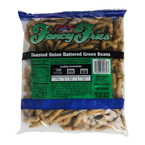 Windsor Freds Toasted Onion Battered Green Beans Fry, 2 Pound -- 6 per case.