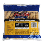 Freds Battered Cheese Stick, 2 Pound Packs -- 6 packs per case