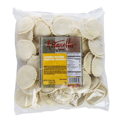 Windsor Rotanelli Cooked Cheese Jumbo Round Ravioli, 1.2 Ounce -- 100 per case.