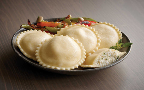 Windsor Rotanelli Cooked Cheese Jumbo Round Ravioli, 1.2 Ounce -- 100 per case.