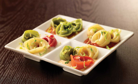 Windsor Bernardi Rotanelli Tri Color Cheese Tortellini, 5 Pound -- 2 per case.