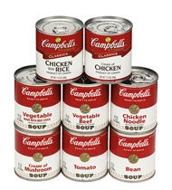 Campbells Ready To Serve Vegetable Soup - 7.25 oz. can, 24 per case