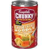 CHUNKY Classic Chicken Noodle Soup - 19 oz. can, 12 per case