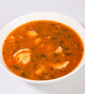 Campbells Frozen Condensed Tomato Tortellini Soup - 4 lb. tray, 3 per case