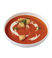 Stockpot Frozen RTS Roasted Red Bell Pepper and Smoked Gouda Bisque - 4 lb. pouch, 4 per case
