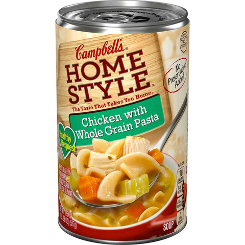 Campbell's Home Style Chicken with Whole Grain Pasta, 18.6 Ounce -- 12 per case