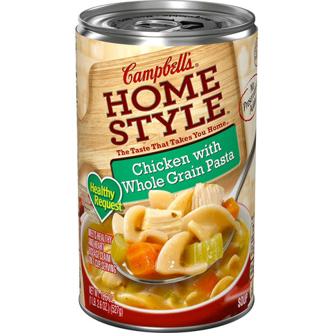 Campbell's Home Style Chicken with Whole Grain Pasta, 18.6 Ounce -- 12 per case
