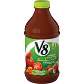 V8 Low Sodium Vegetable Juice, 46 Fluid Ounce -- 6 per case.
