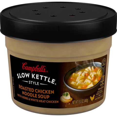 Campbells Roasted Chicken Noodle Soup, 15.5 Ounce -- 8 per case