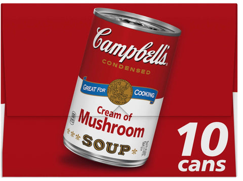 Campbells Cream of Mushroom Soup, 105 Ounce