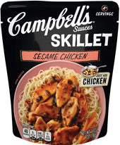 Campbells Sesame Chicken Skillet Sauce, 11 Ounce Pouch -- 6 per case