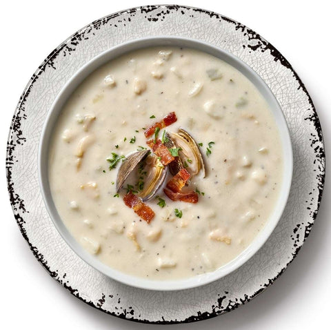 Campbell Signature Frozen New England Clam Chowder Soup, 4 Pound -- 4 per case