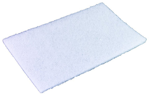 Disco White Light Duty Scouring Pad -- 20 per case.
