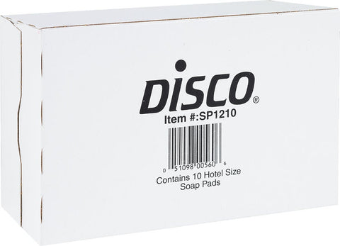 Continental Brillo Steel Wool Soap Pad, 4 x 4 inch -- 12 per case.